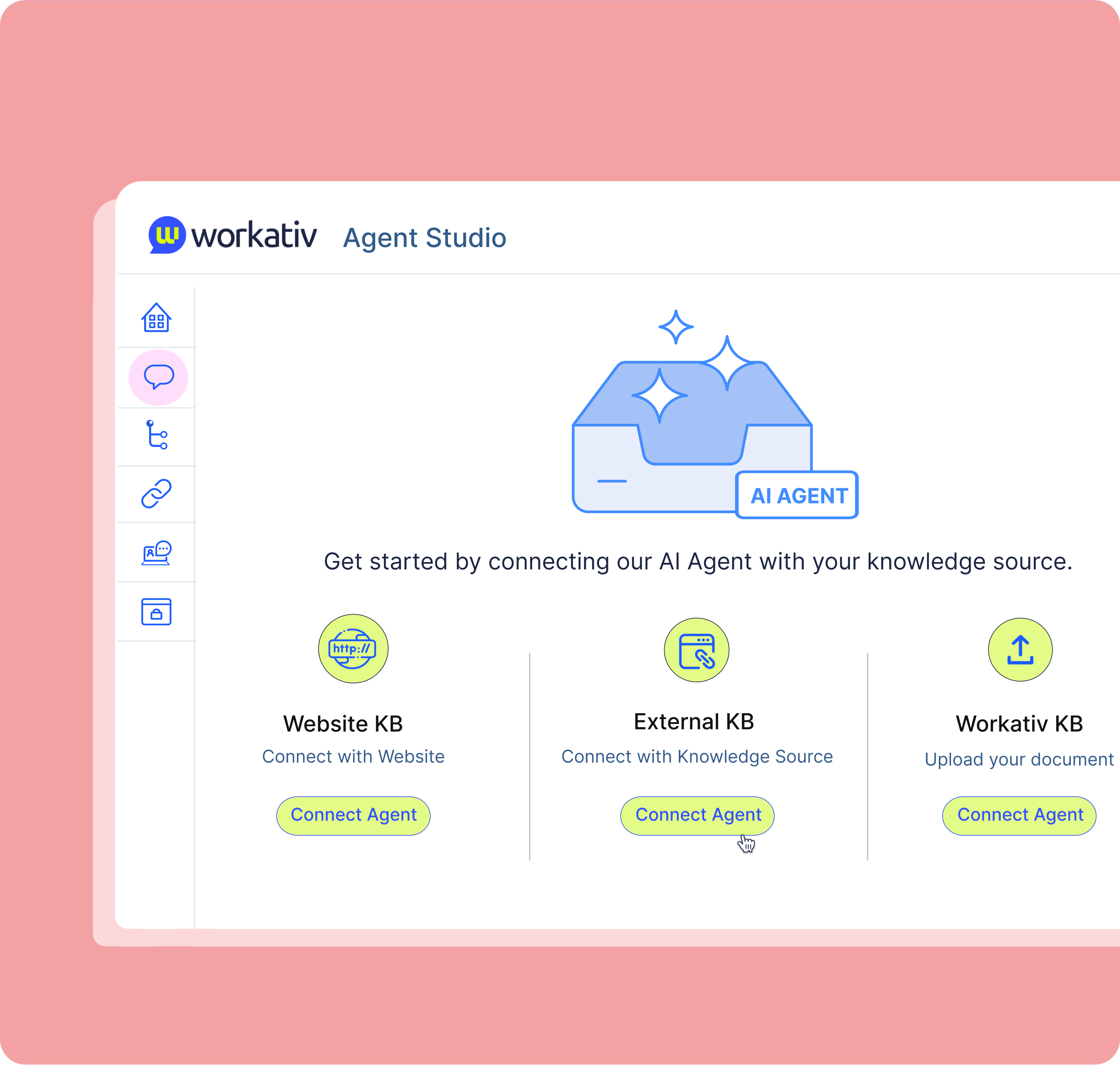 AI Agent studio designed to help you build faster