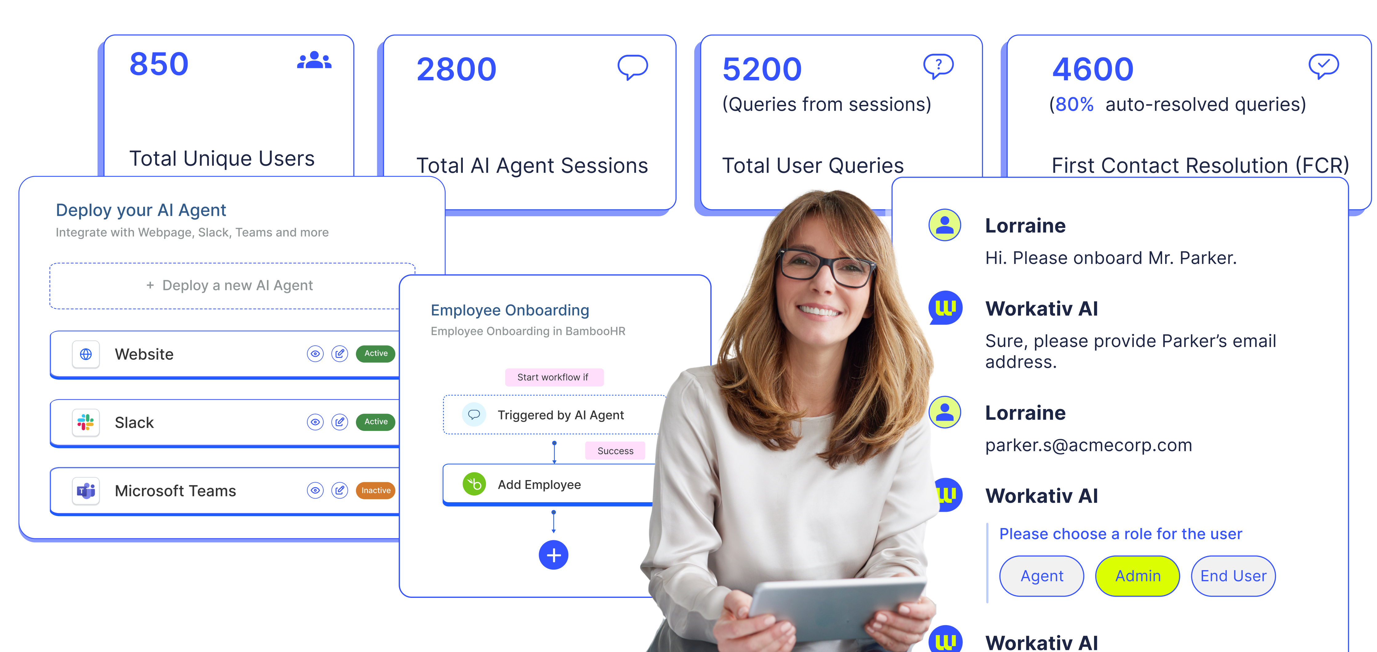 Why enterprises choose Workativ </br> over traditional bot platforms