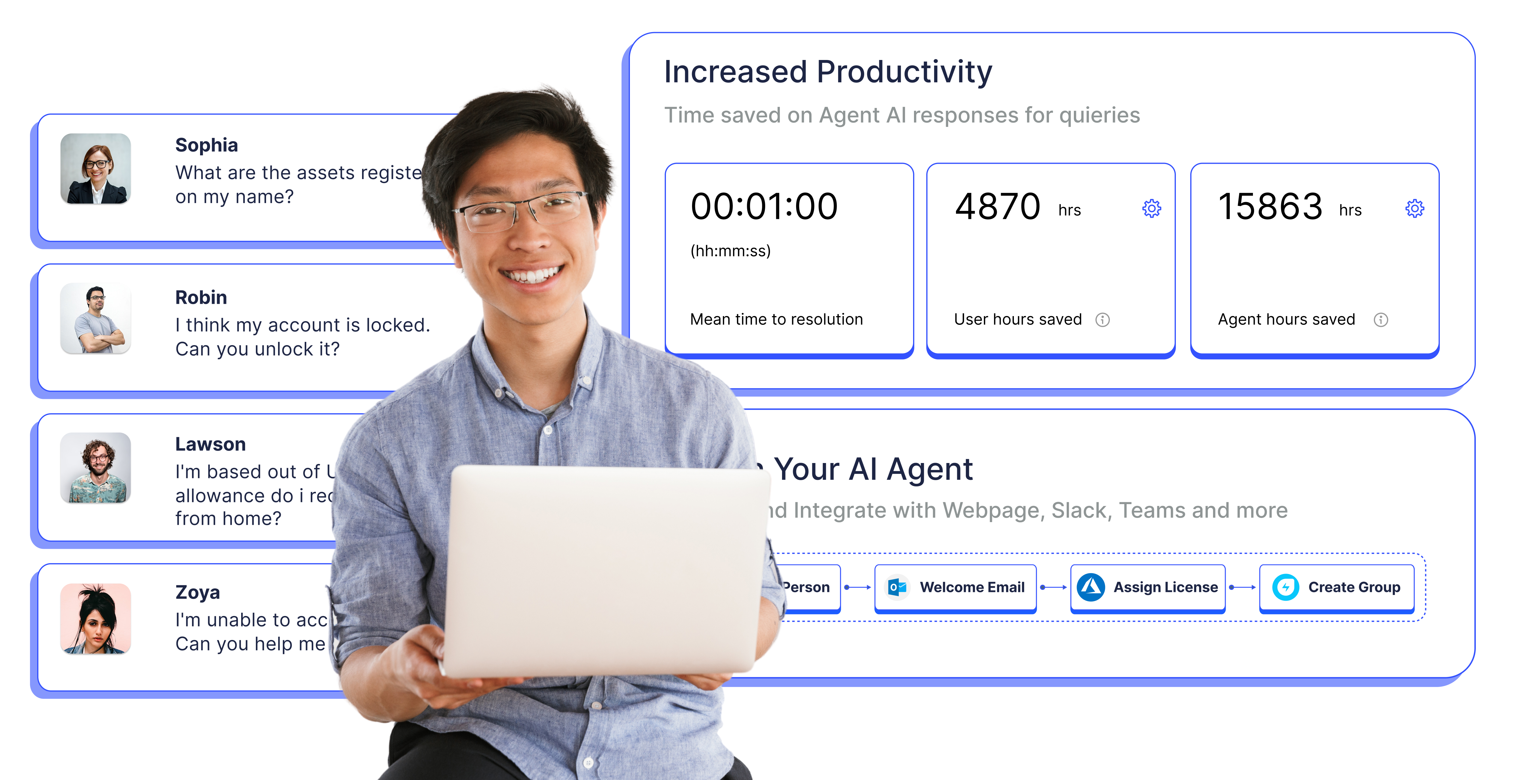 Benefits of AI-Powered Shared Live Chat Inbox