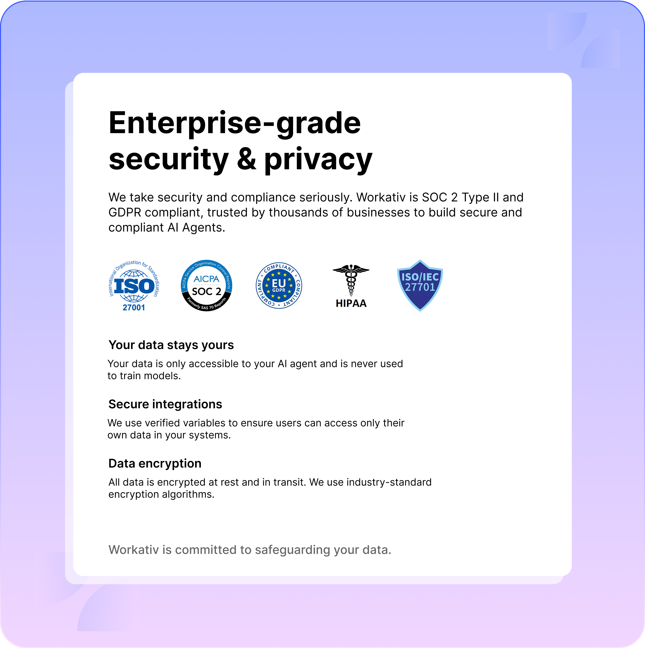 Sensitive data handling