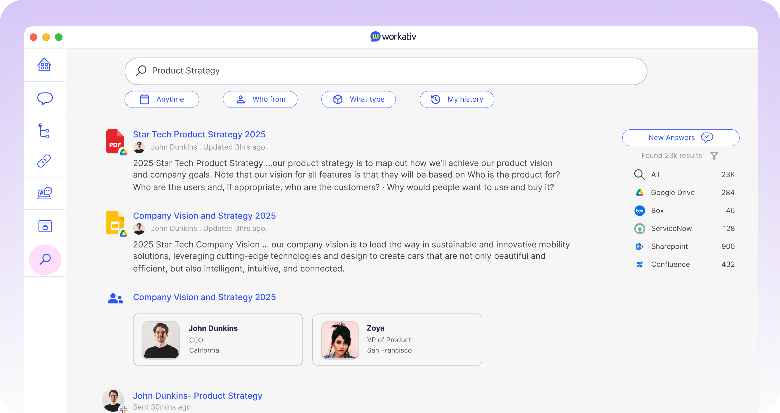 HR Chatbot Interface