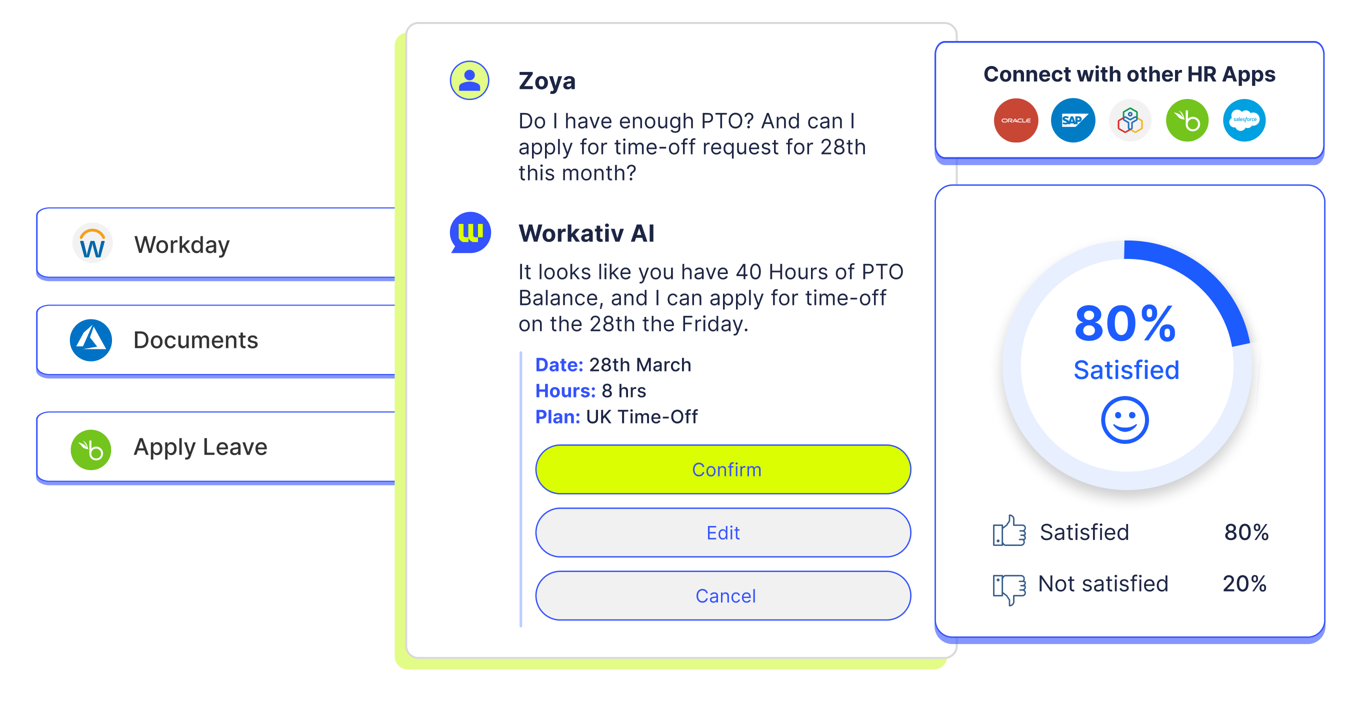 HR Chatbot Interface